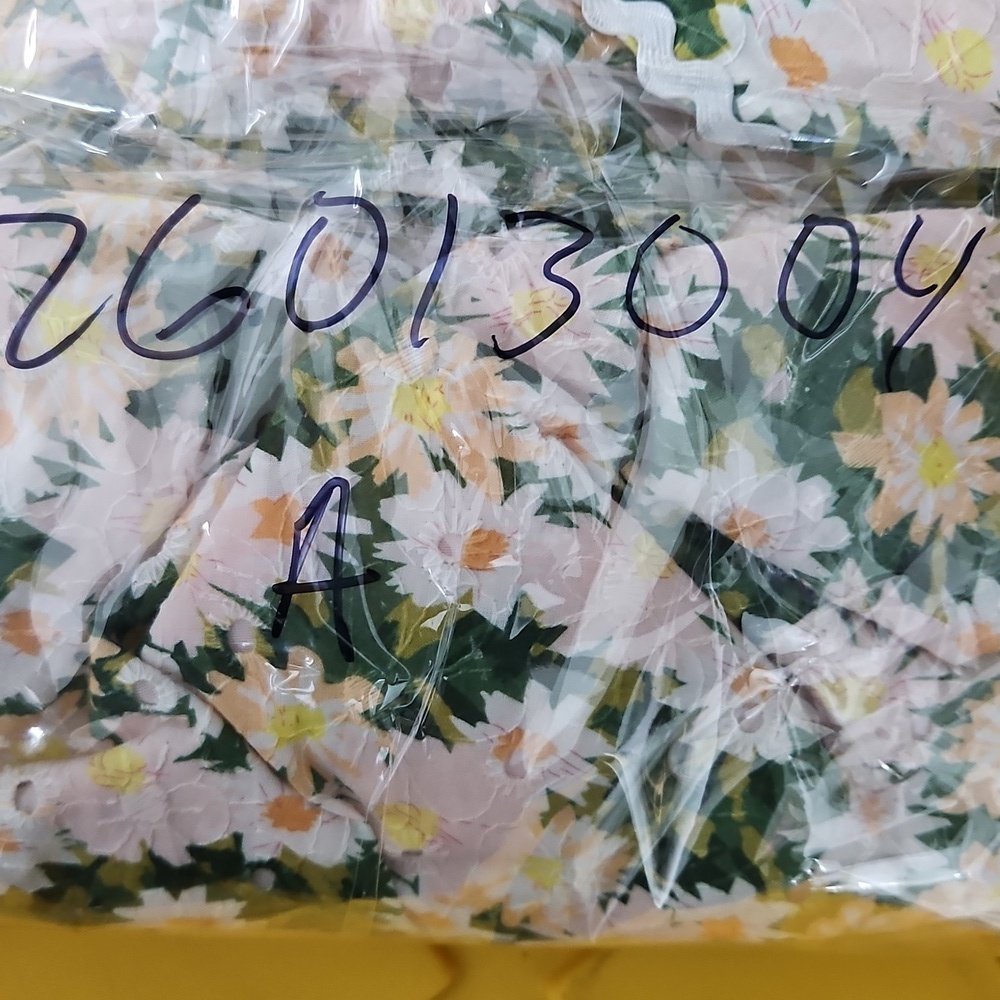 AUREUM Green and Cream Floral Mini Dress - Picture 9 of 9